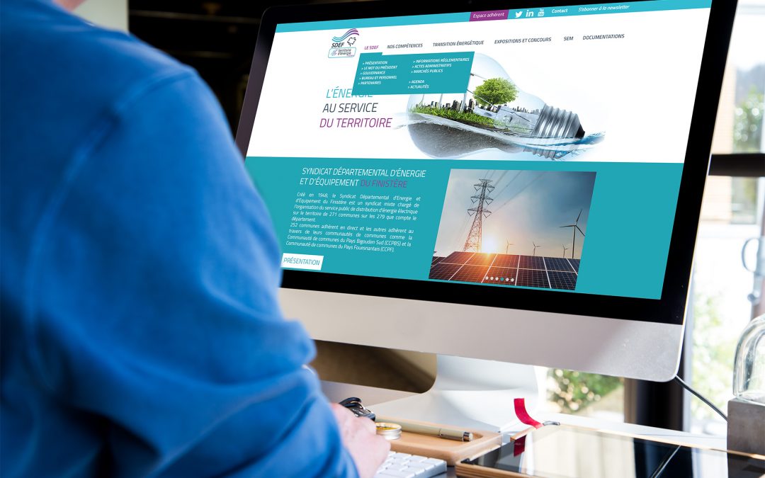 Nouveau site internet pour le SDEF